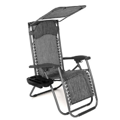 Zero Gravity Chair with shade and table