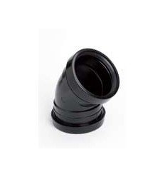 Soil Bend Black 4" X 45 D/S 0231158