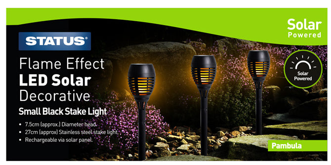 Solar Flame Torch Light 3 pack