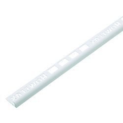 Homelux Round Edge Tile Trim White 9mm