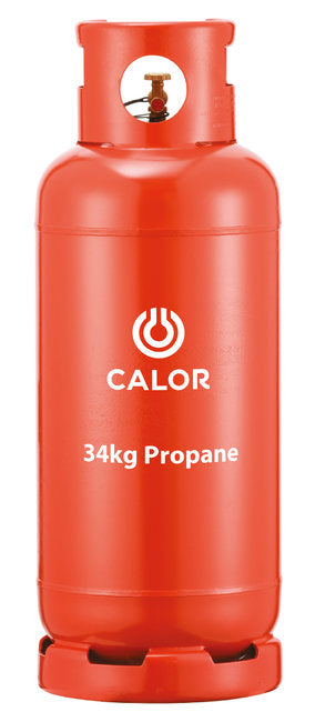 34kg Calor Propane Gas Cylinder