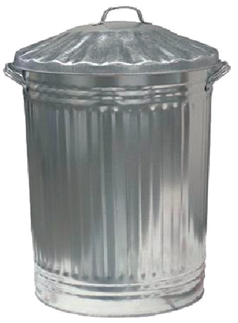 Galvanised Bin 75L