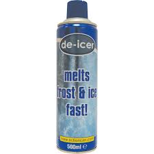 De-Icer Melts Frost & Ice Fast