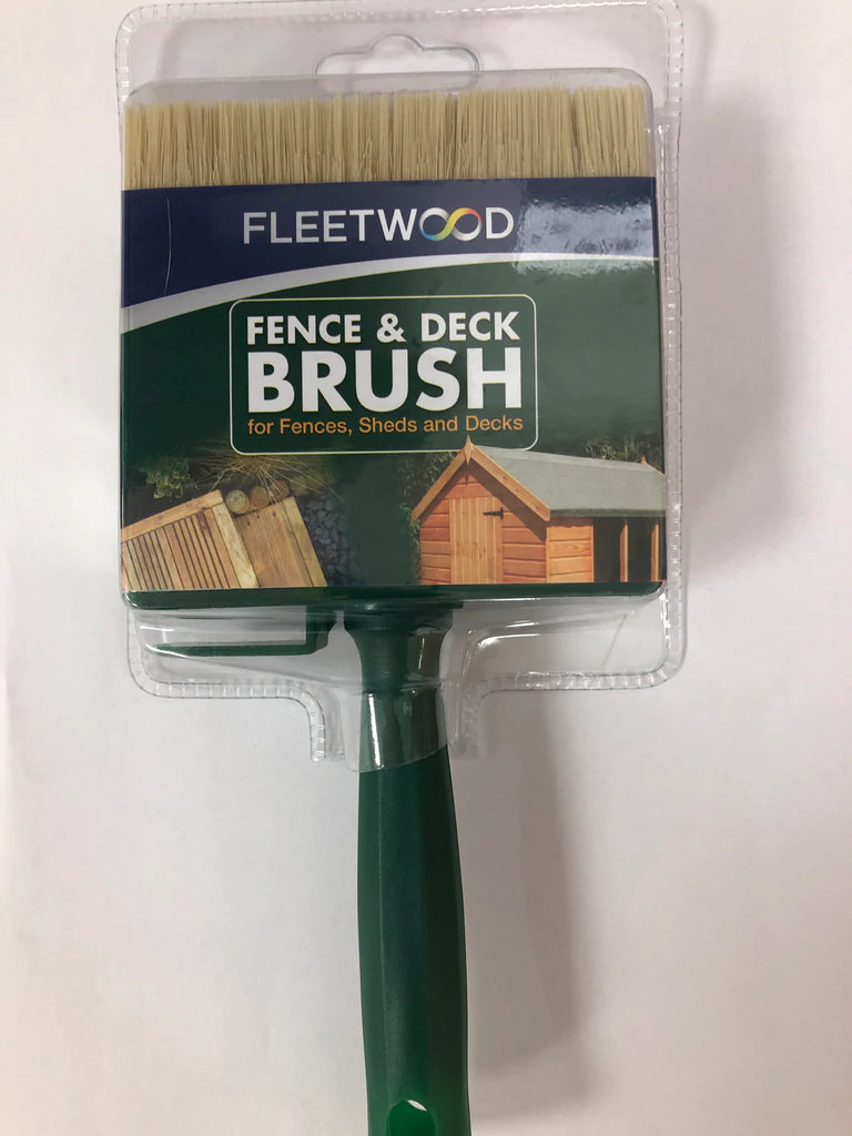 Fleetwood 4" Fence & Deck Brush