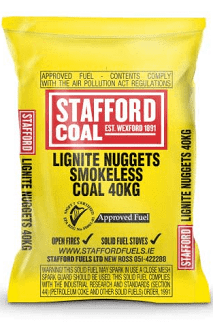 Stafford Lignite Smokeless Nuggets 40kg
