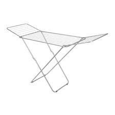 Metaltex Silver Folding Wing Clothes Airer