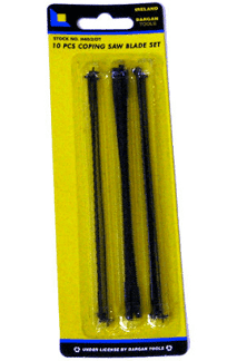 Dargan Tools 10 Piece Coping Saw Blade Set