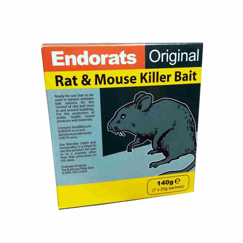 Endorats Rat & Mouse Killer Bait