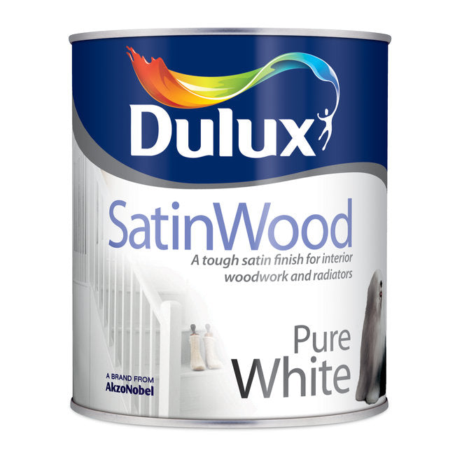 Dulux Satinwood 750ml Pure White