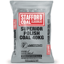 Stafford Superior Polish Coal 40kg Bag